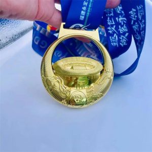 定制3D立体金色金属奖牌奖牌定制