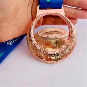 定制3D立体金色金属奖牌奖牌定制