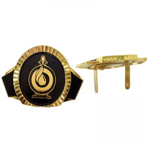 定制金色金属LOGO带金属标牌定制