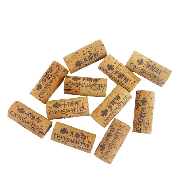 创意酒塞形木质U盘定制