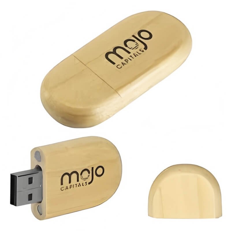 USB3.0椭圆形木质U盘定制 实拍图 7