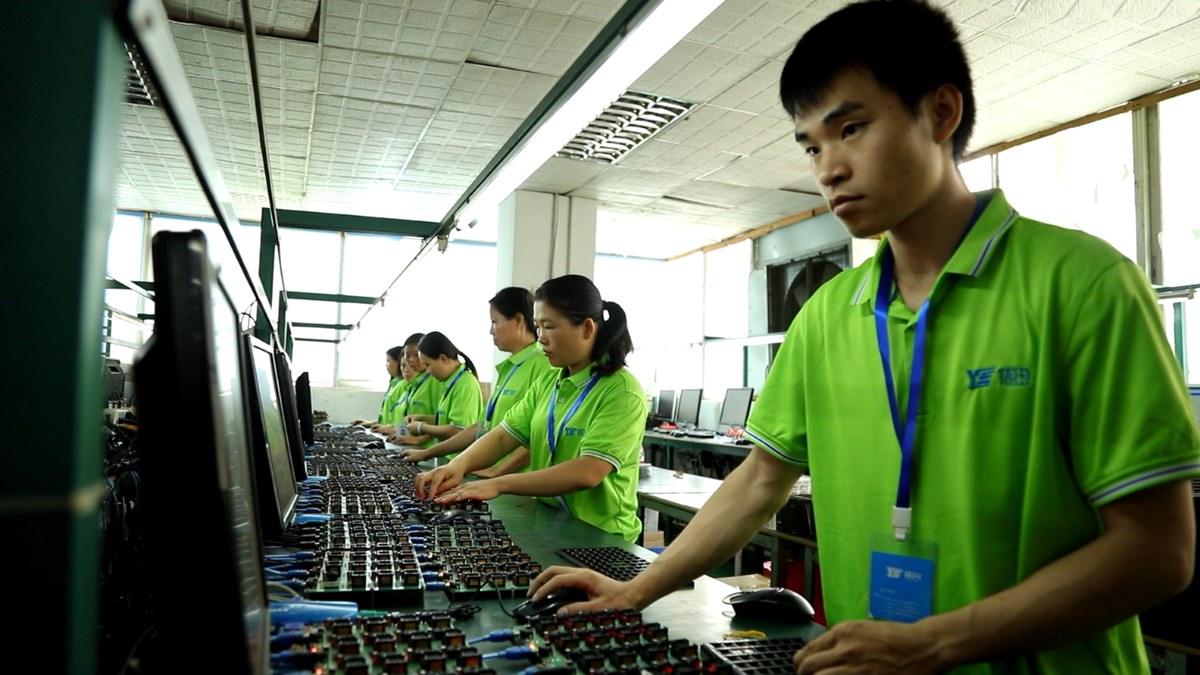 量产车间实拍 标准化产线保障批量交付一致性