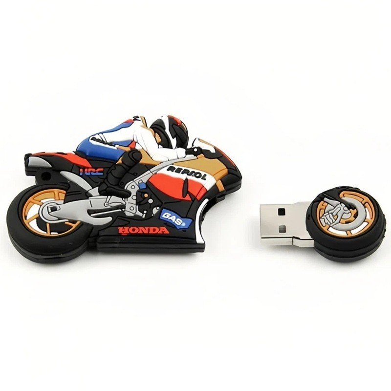 pvc-motorcycle-usb-flash-drive-extra3.jpg PVC摩托车造型U盘 侧面造型 HONDA logo