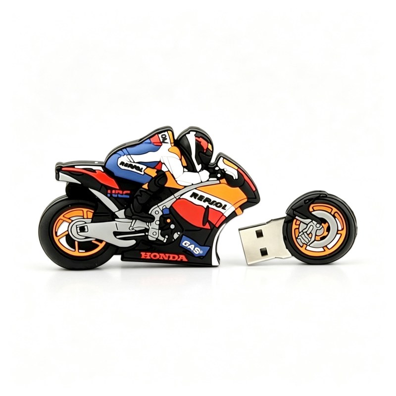 pvc-motorcycle-usb-flash-drive-main.jpg PVC摩托车造型U盘 HONDA Repsol 赛道涂装 PVC软胶开模